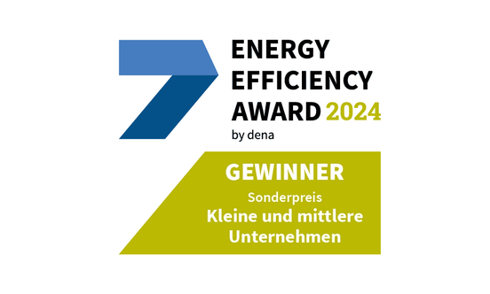 Energy Efficiency Award 2024 (EEA) der Deutschen Energie-Agentur (dena): Der Sonderpreis für besonders innovative Lösungen bei kleinen und mittleren Unternehmen ging 2024 an die Flohreus GmbH aus Veitsbronn.