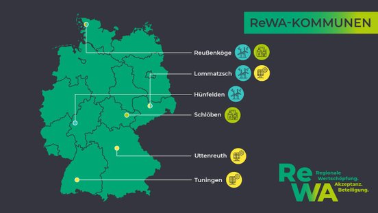 Uttenreuth ist eine von sechs ReWa-Projektkommunen